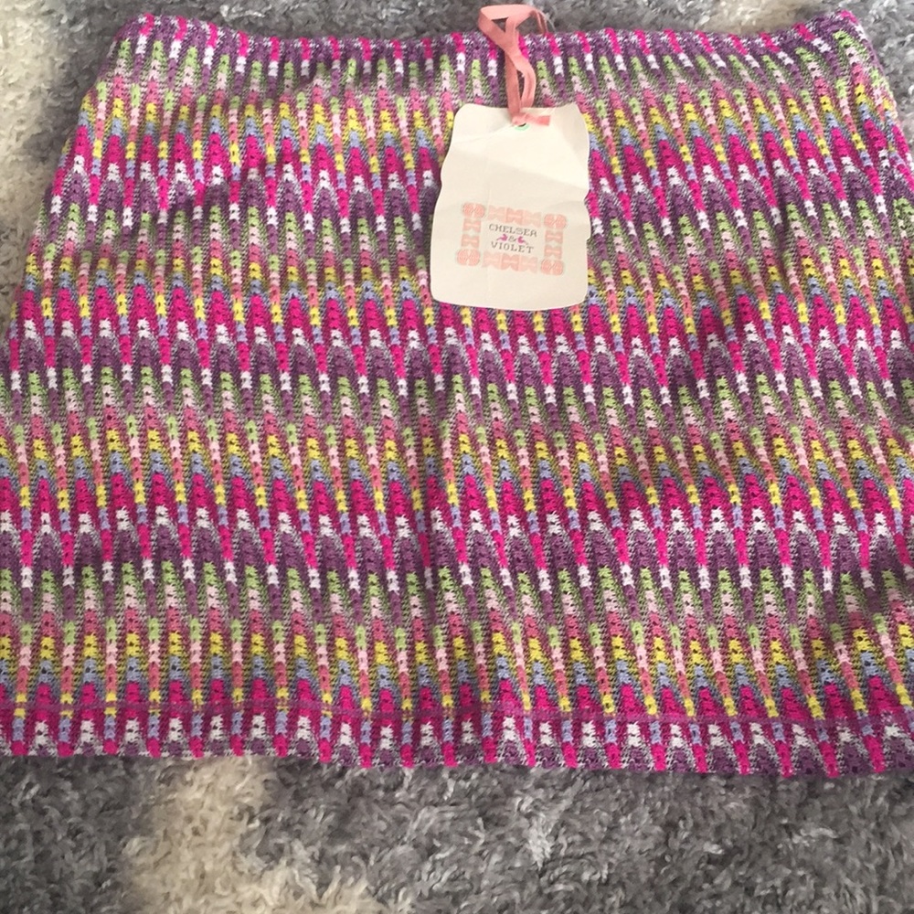 Chelsea and violet skirt